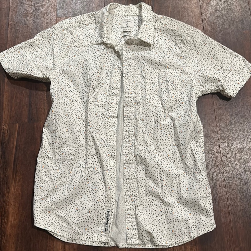 Quicksilver dress shirt, Size L